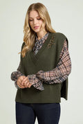 Gilet ricamato M188E002 LUISA VIOLA