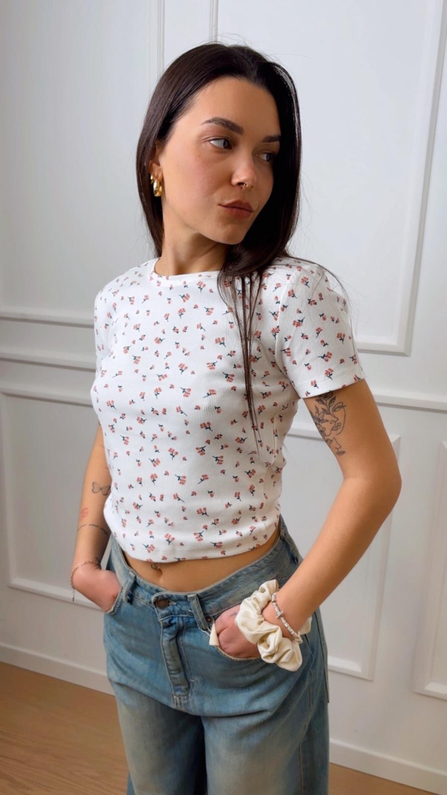 T-Shirt provenzale Fenja Only
