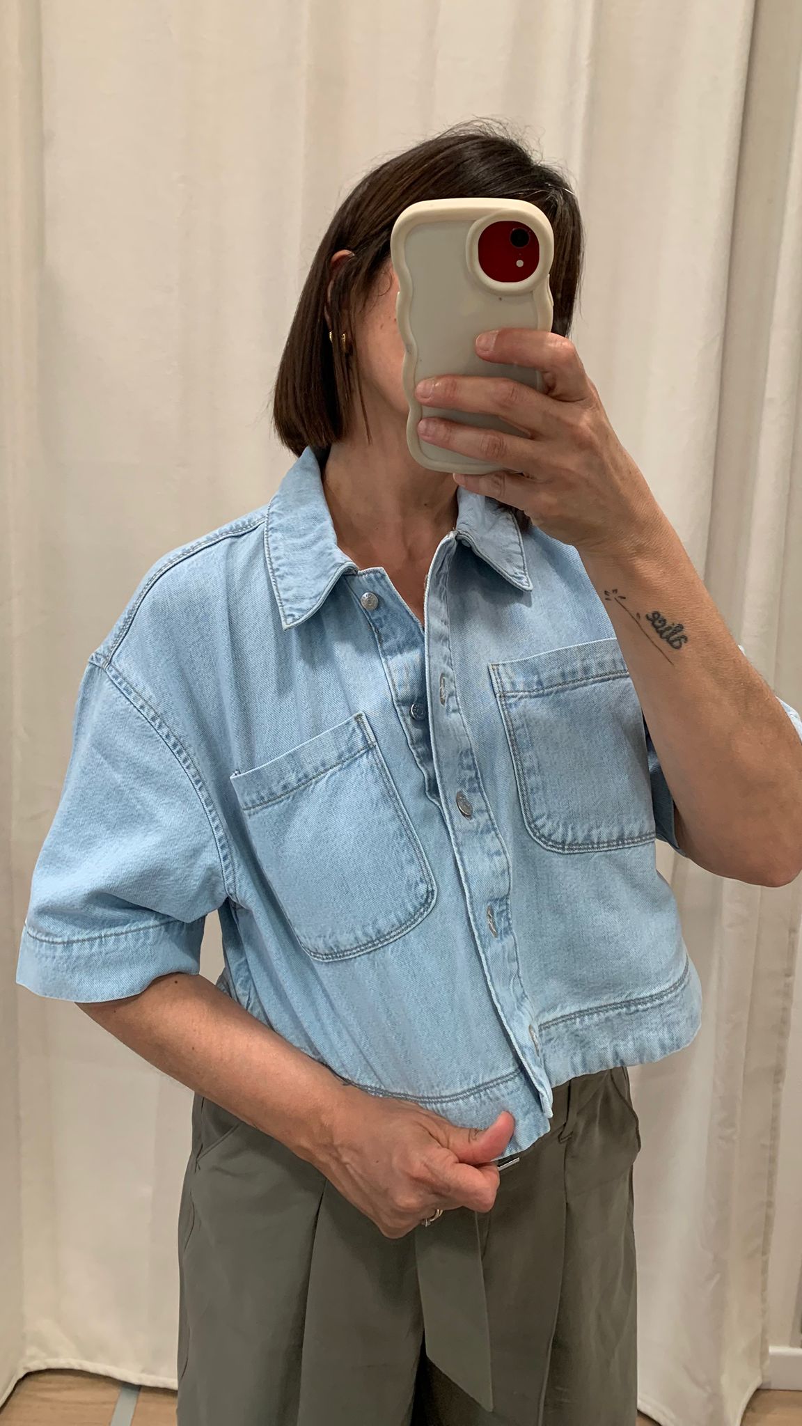 Camicia in jeans Only Cleo