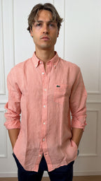Camicia in lino Lacoste CH5692
