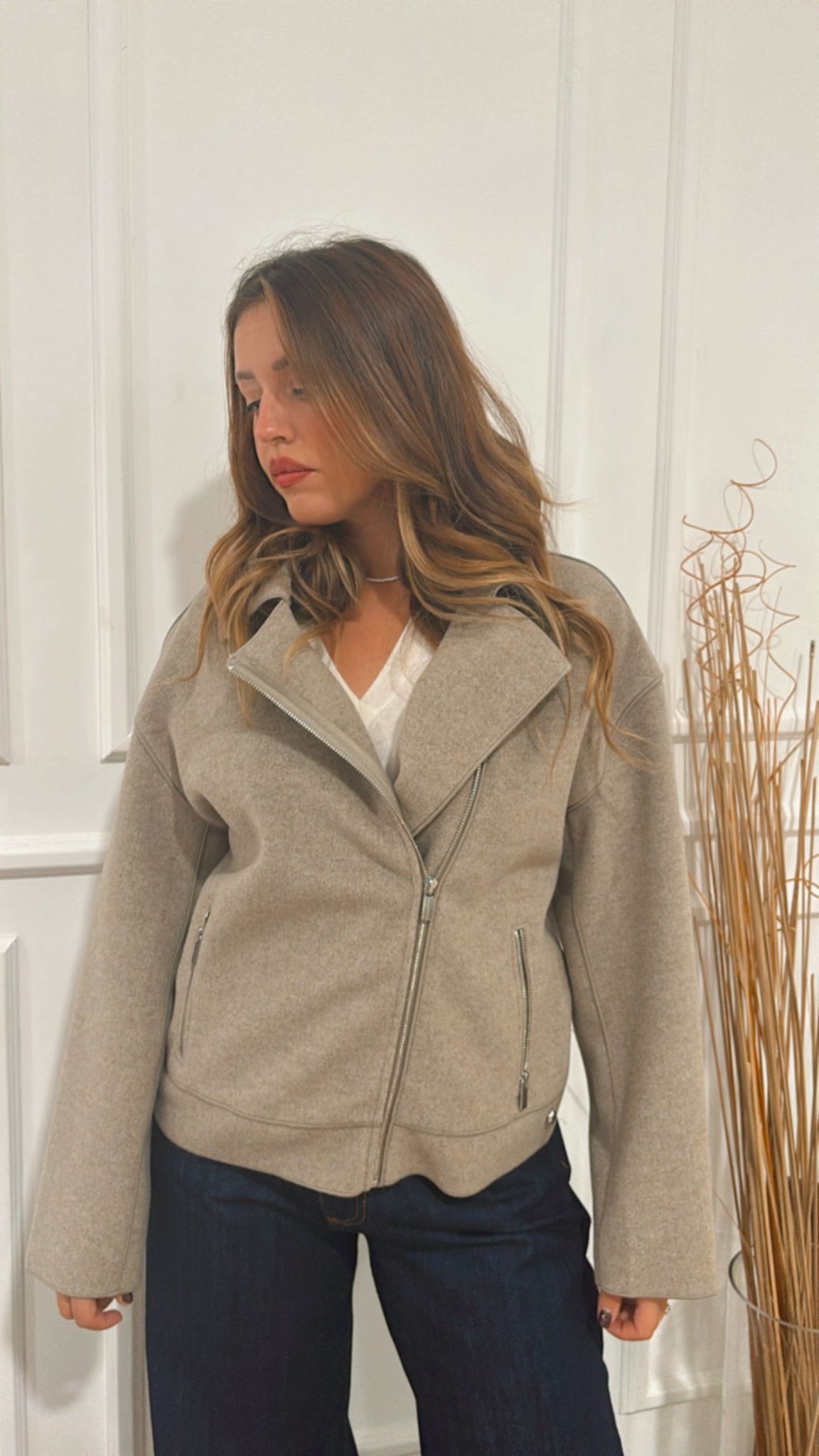 Chiodo con zip Ragno DQ61KZ 178M