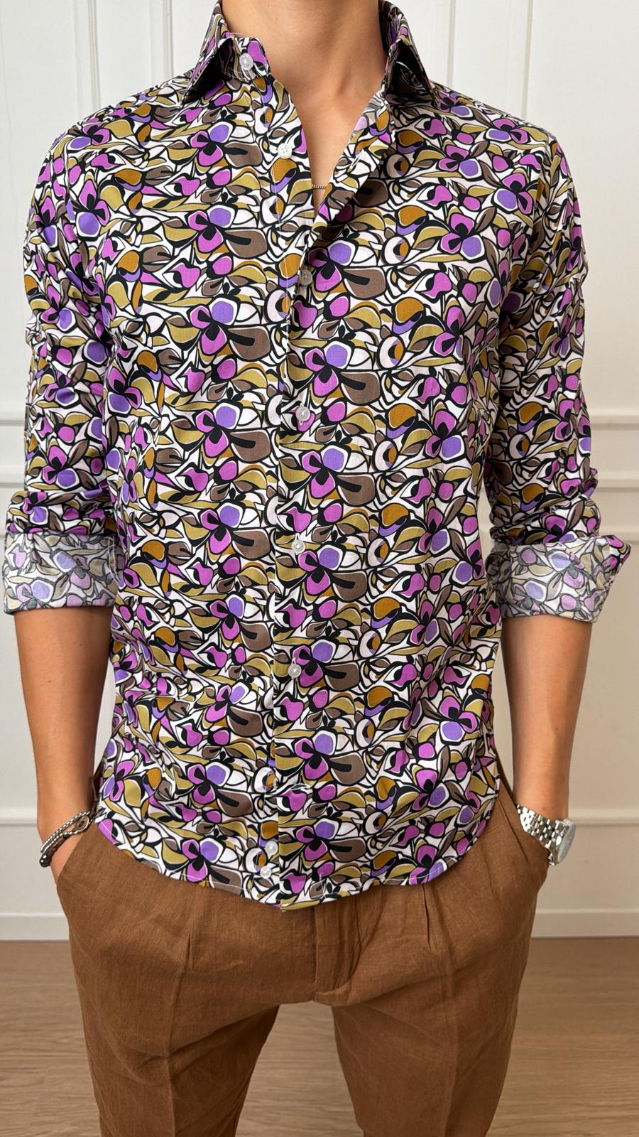 Camicia regular fit E510 1 Turchetti