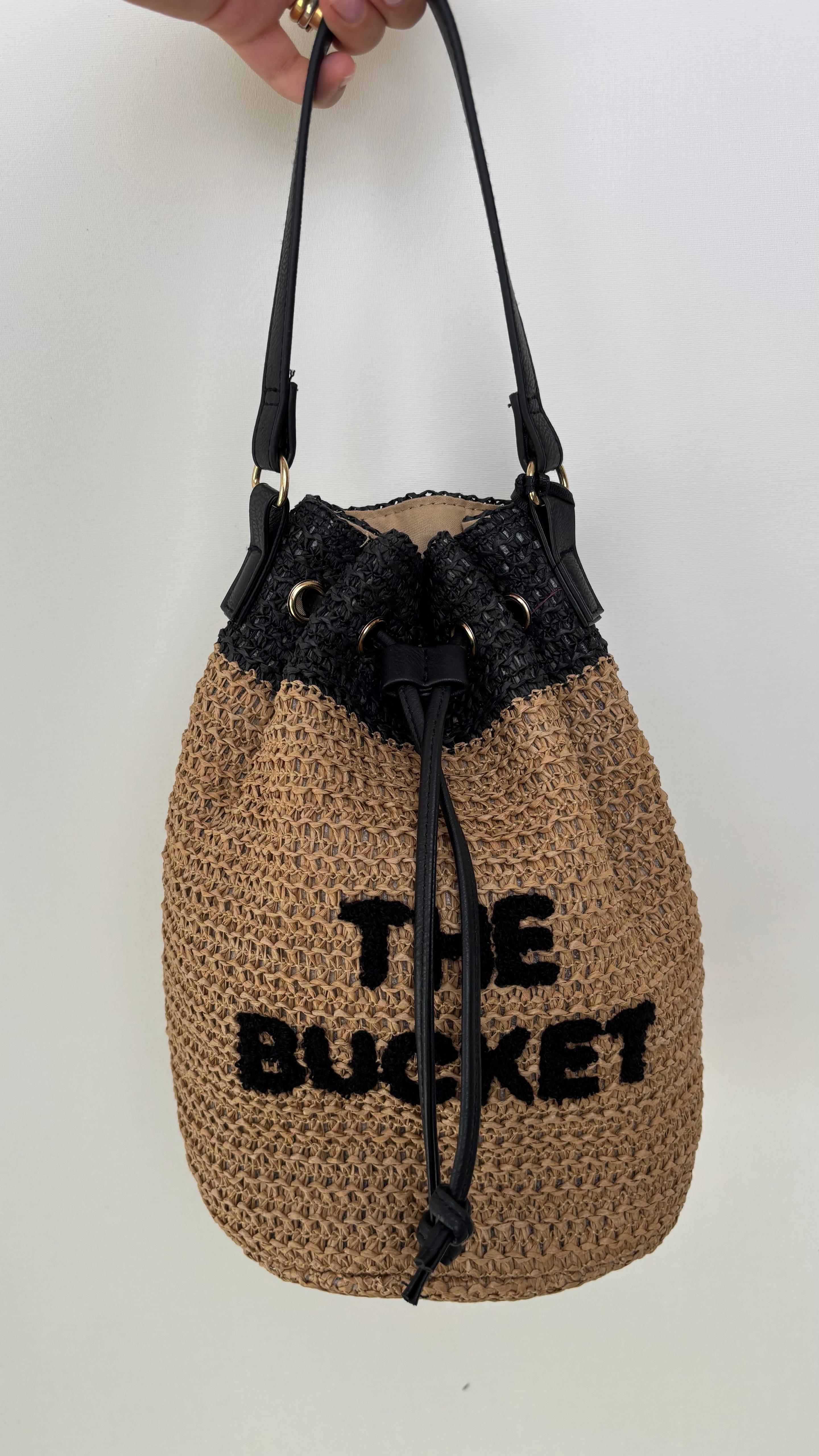 Secchiello The Bucket in raffia