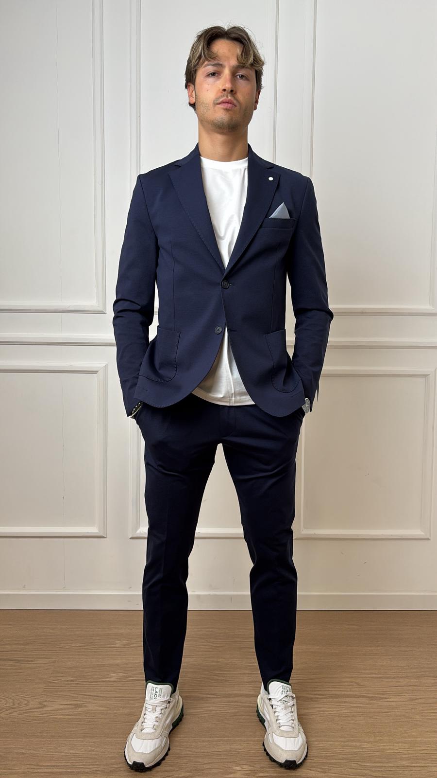 Pantalone con laccio Imperial P6405713AZ