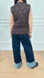 Piumino smanicato Ragno DP02KS