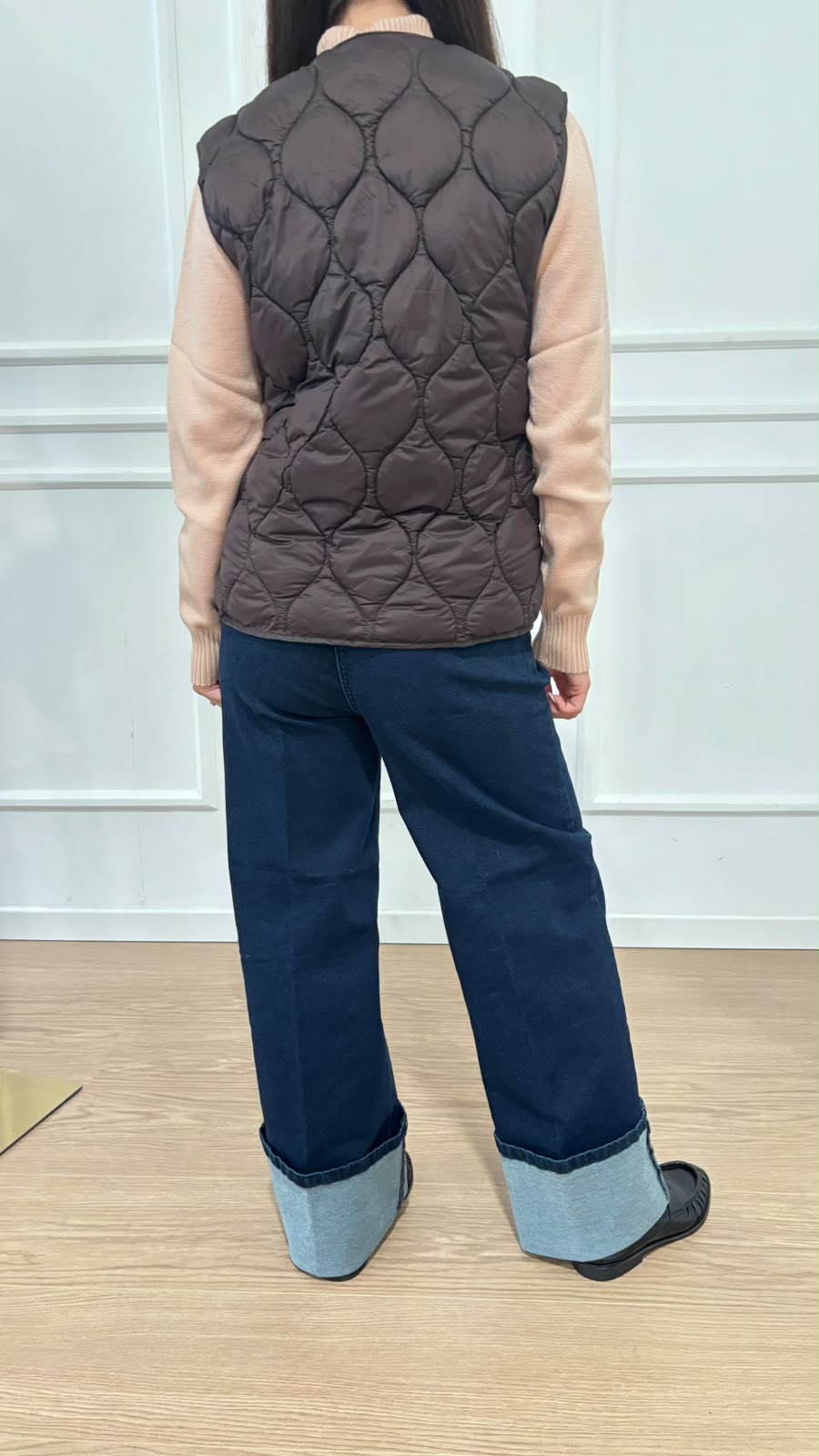 Piumino smanicato Ragno DP02KS