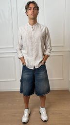 Bermuda in denim largone Imperial D8379SALDE