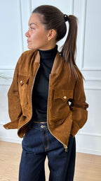 Bomber vera pelle Vicolo TD0147