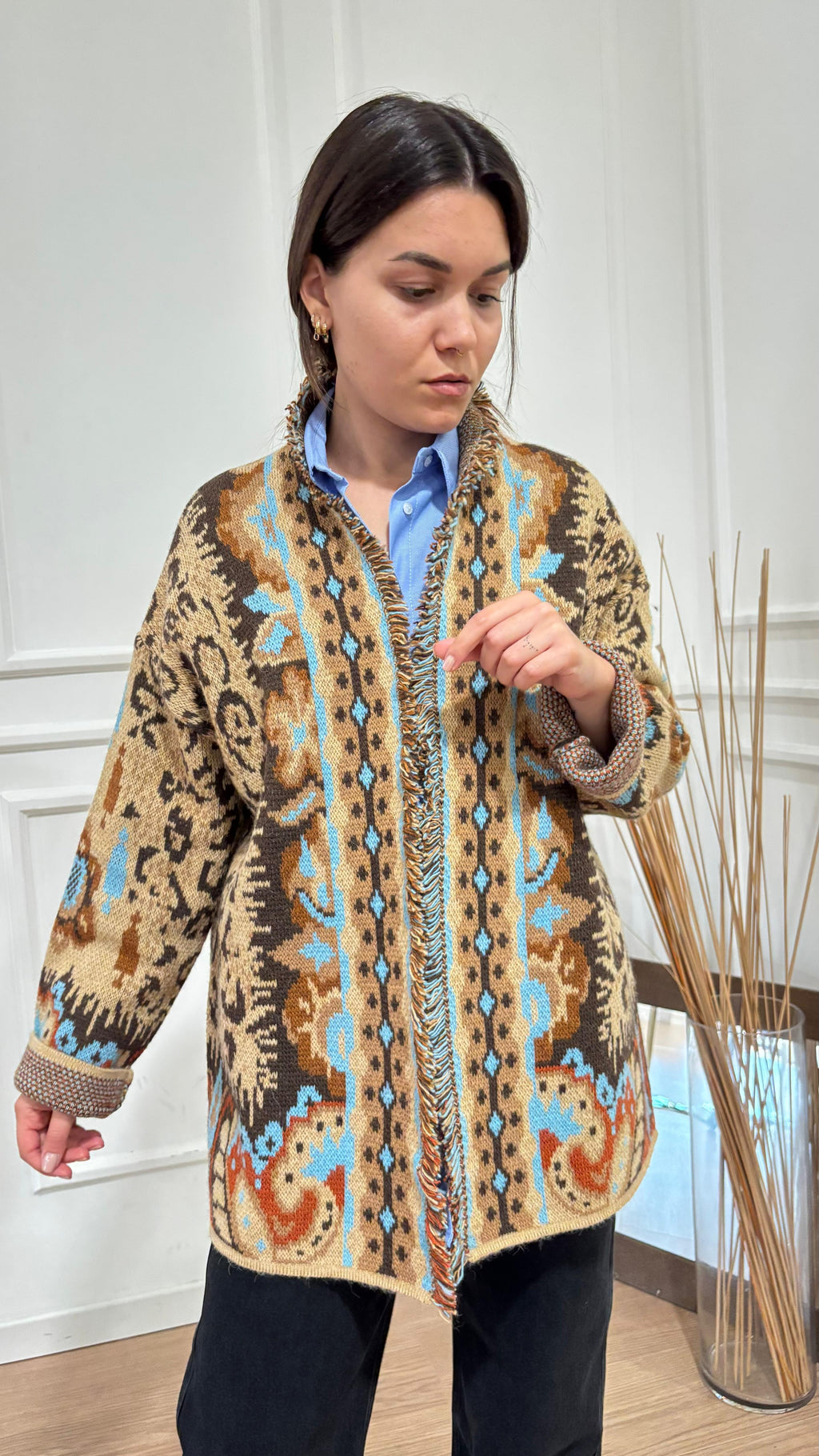 Cardigan fantasia Dixie M566Y184