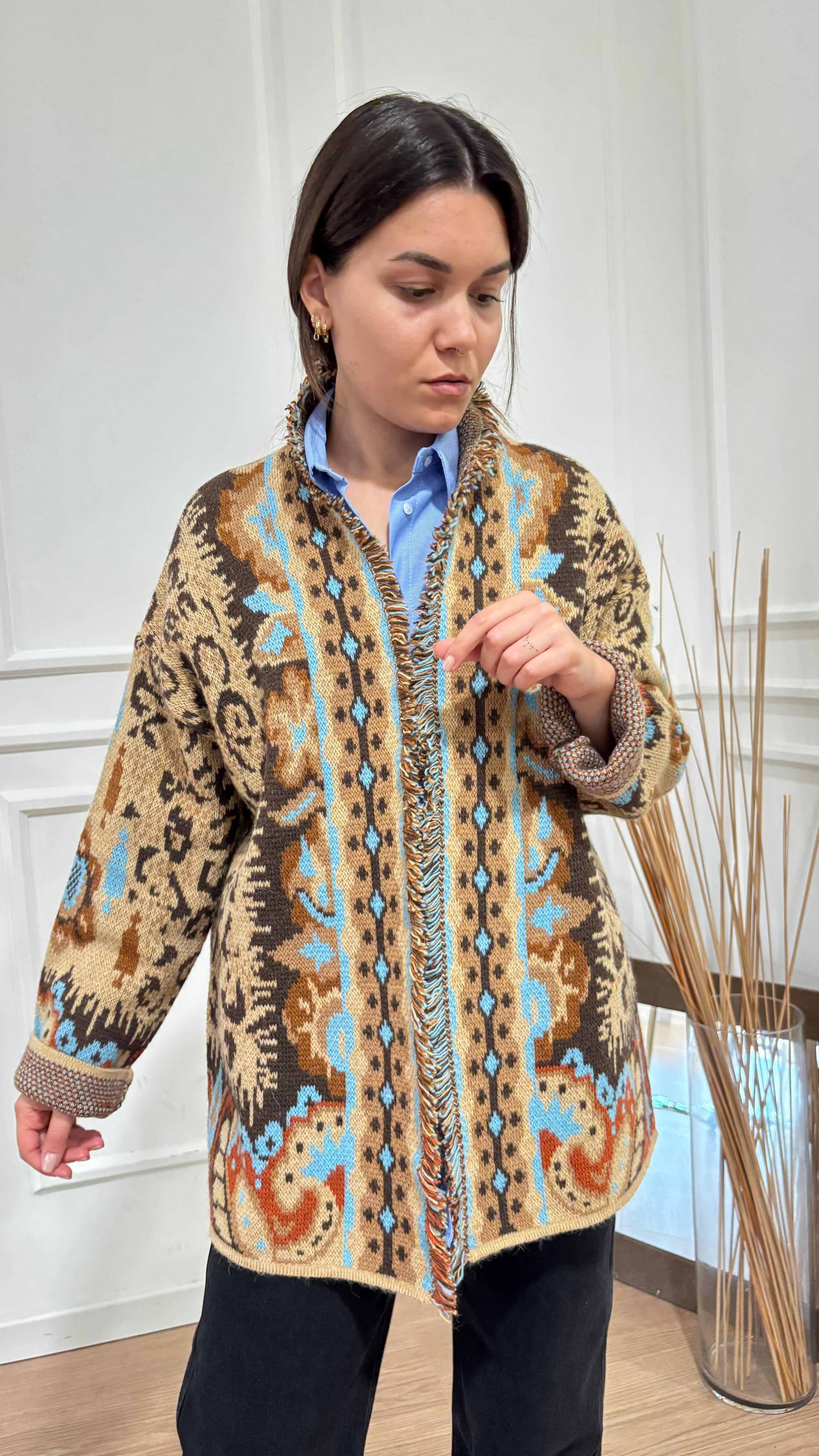 Cardigan fantasia Dixie M566Y184