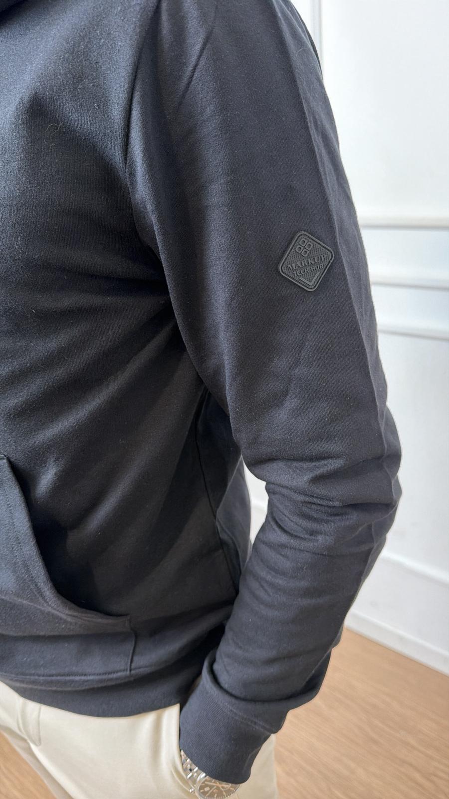 Felpa full zip MarkUp con cappuccio MK12002