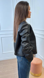 Giacca in pelle Vicolo TF0327