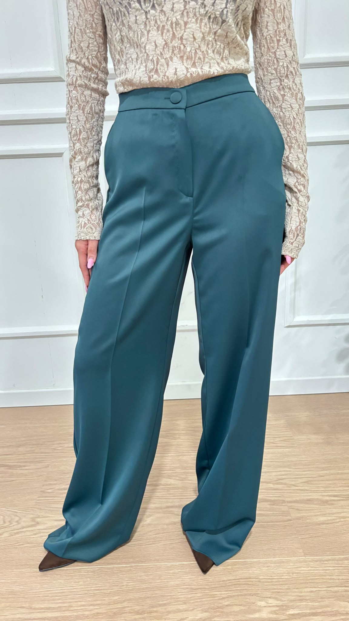 Pantalone in raso matte Falesia2 Emme Marella