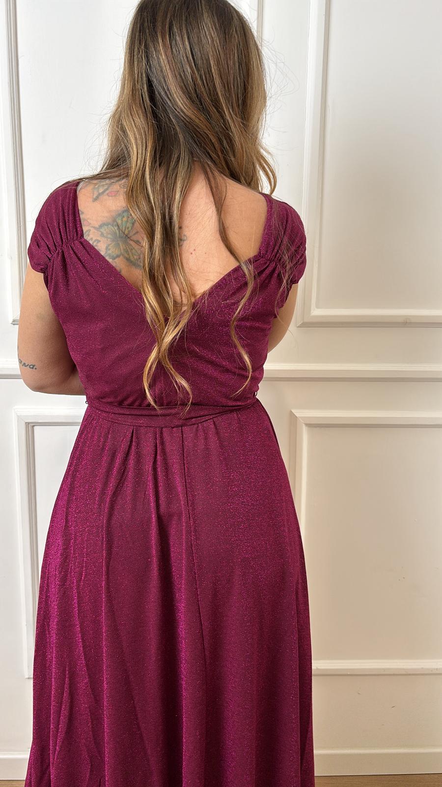 Abito lurex in jersey Emme Marella Rollio
