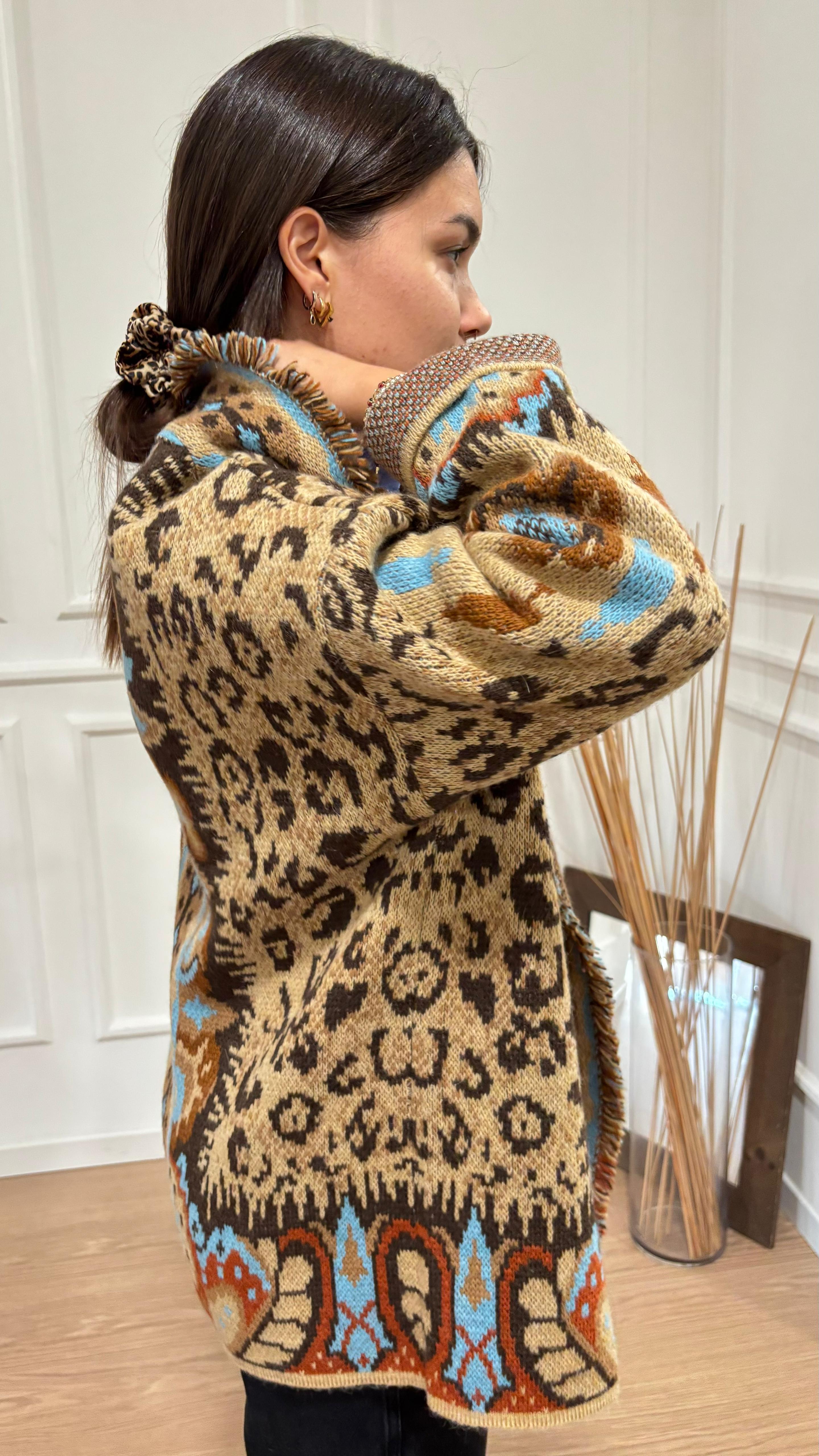 Cardigan fantasia Dixie M566Y184