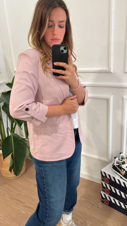 Blazer Caro Only 2395 rosa