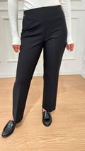 Pantalone straight in compact jersey Ragno DL20PO