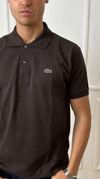 Polo classic fit Lacoste L1212 00 marrone SKB