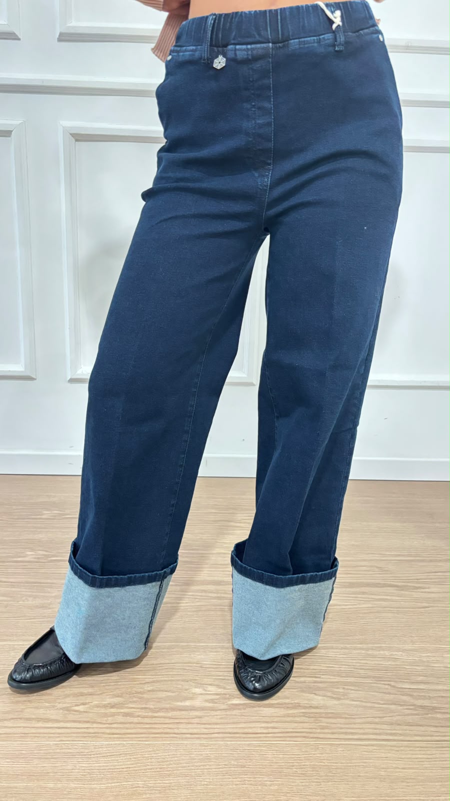 Jeans a palazzo Persia Ragno DO79PA 057