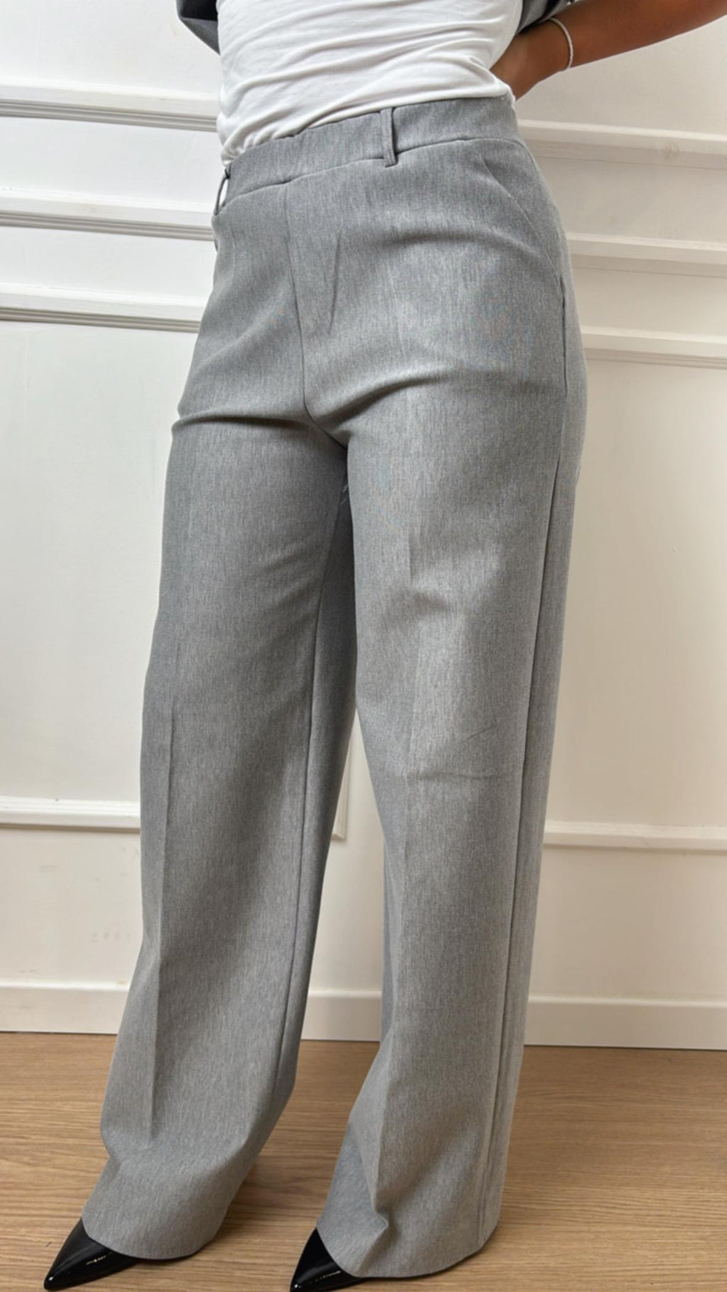 Pantalone Palazzo Ragno DL20PA 135 Melange