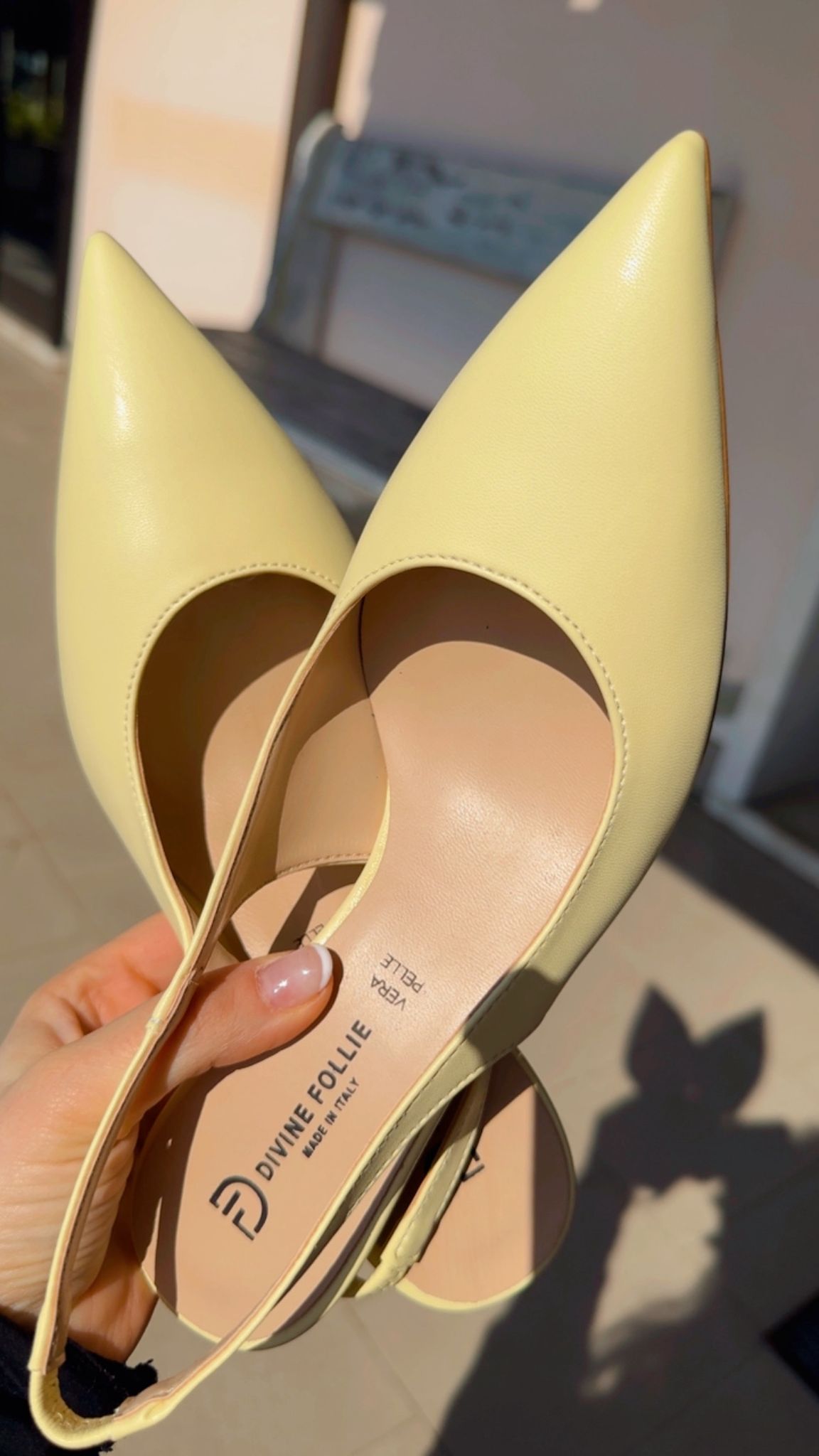 Decolletè slingback opaca Divine Follie 52P7061