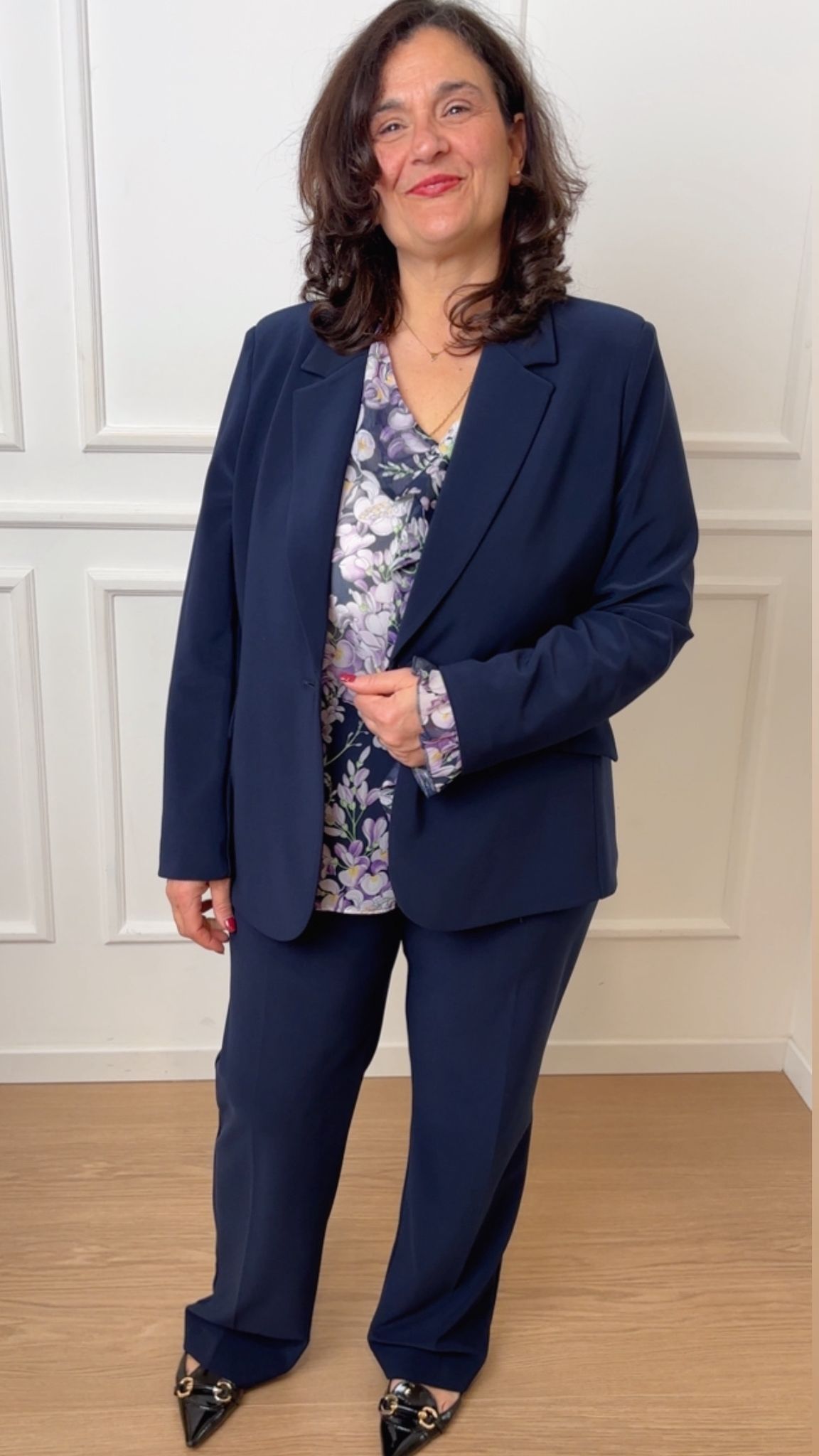 Pantaloni Stretch Luisa Viola P882 09