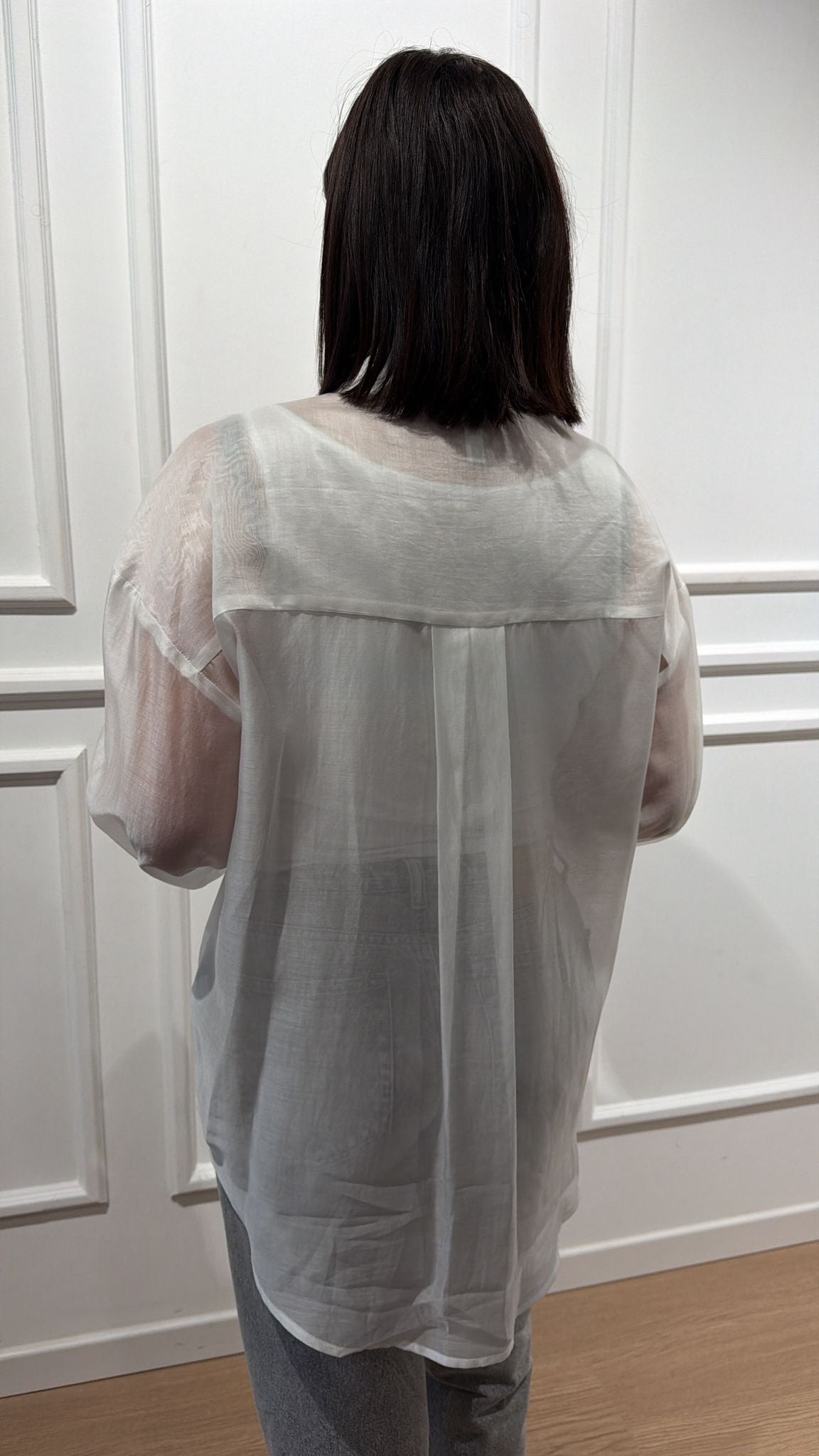 Camicia organza Tensione  In 1171PE