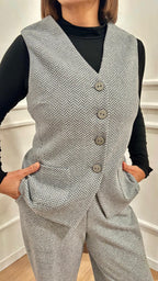 Gilet compact Ragno DR38GL 135 Melange