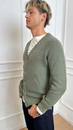 Cardigan bottoni Imperial M8857149U2 verde