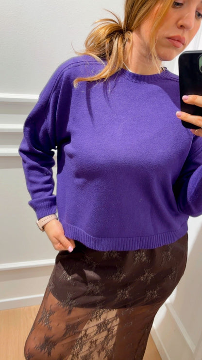 Pull in viscosa Vicolo 77062F Viola