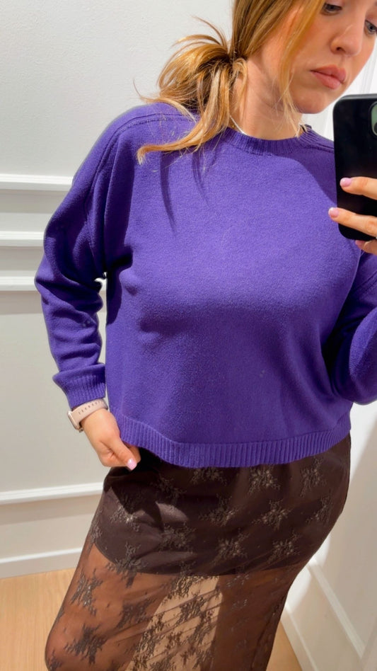 Pull in viscosa Vicolo 77062F Viola