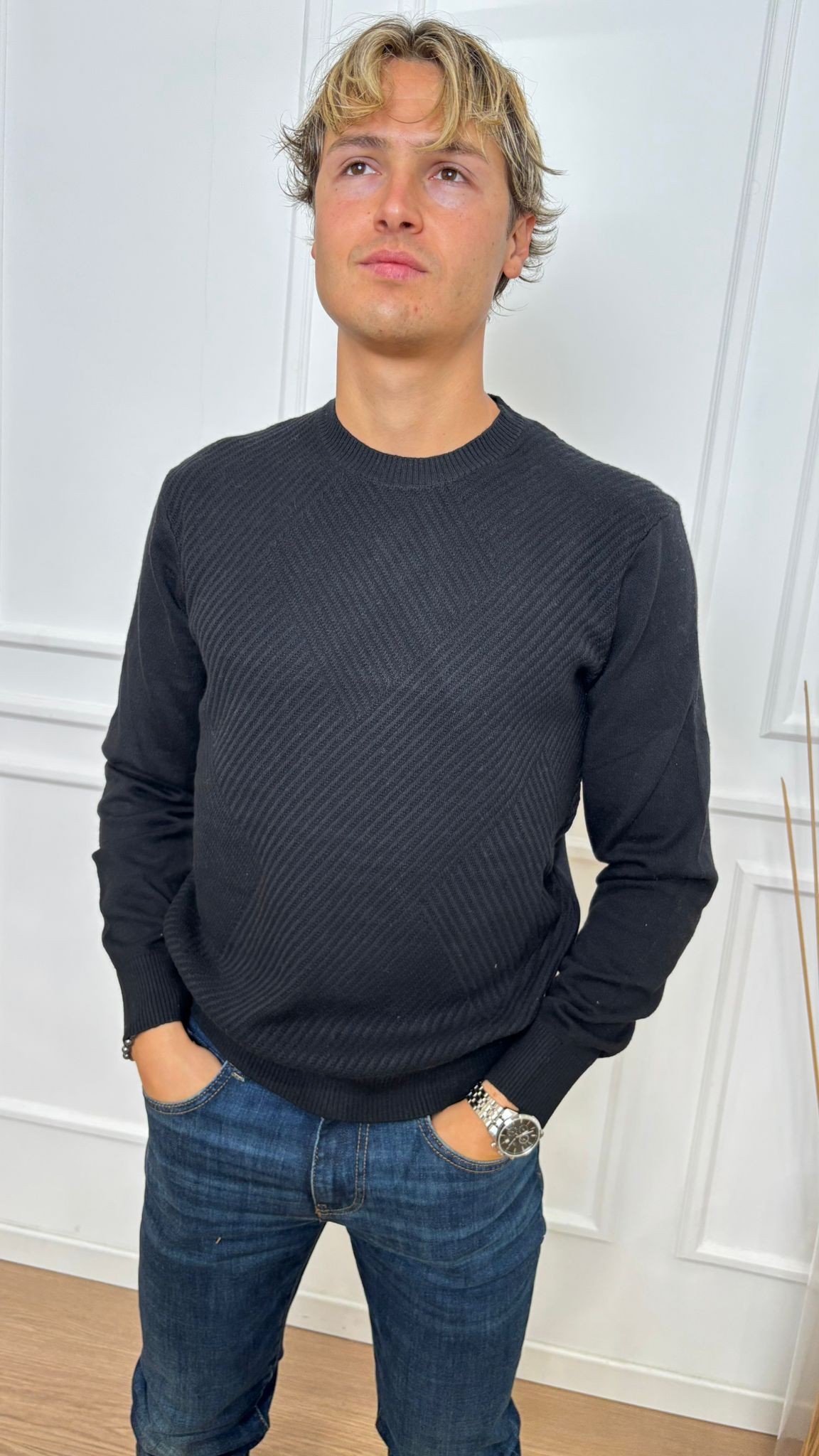 Maglione regular fit Timo Gas 0200