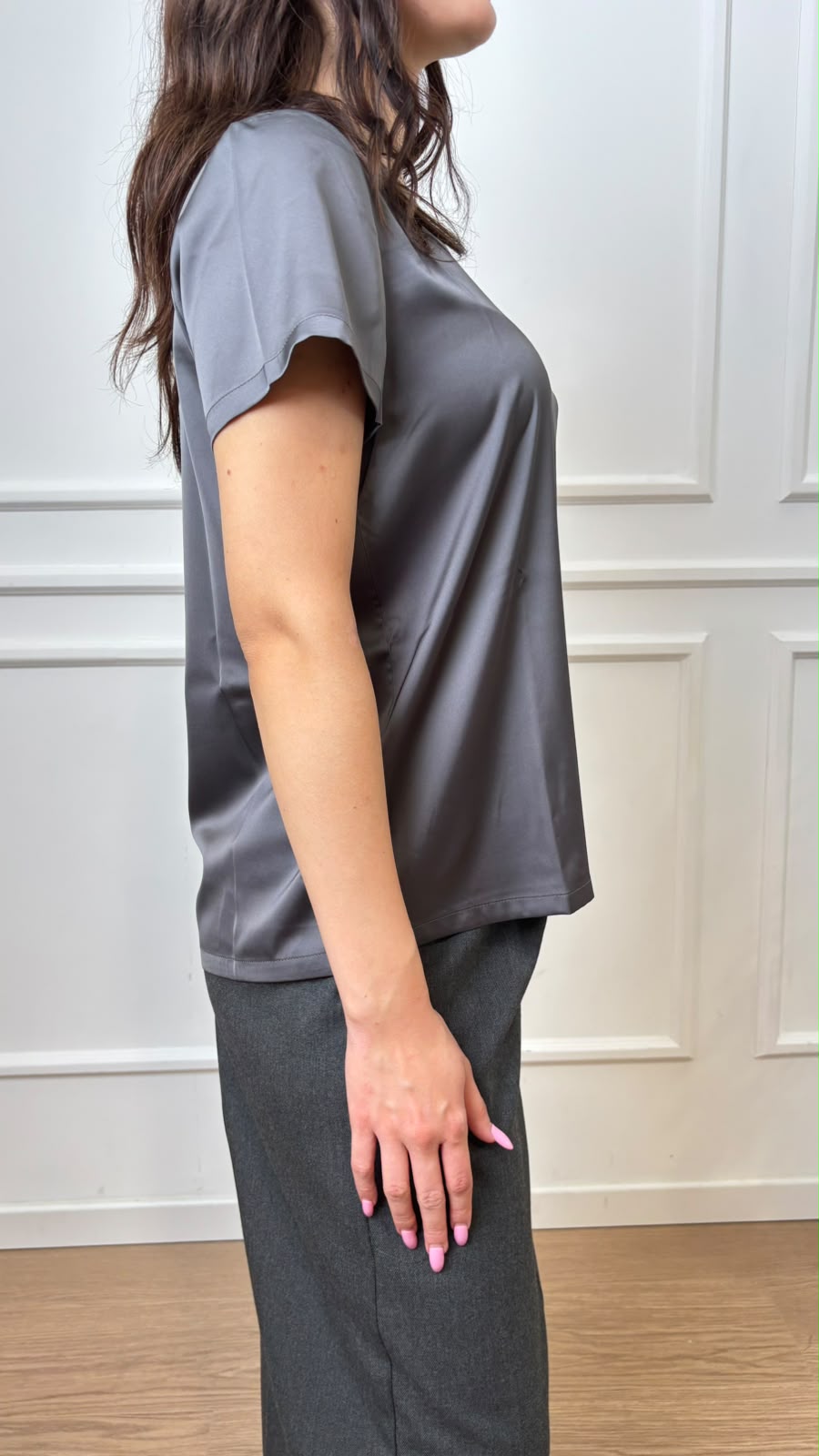 T-Shirt jacquard Tritone Emme Marella