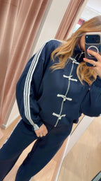 Pantalone stile adidas 26P3995 Tensione In