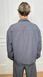 Giacca con zip Imperial C851930602 grigia