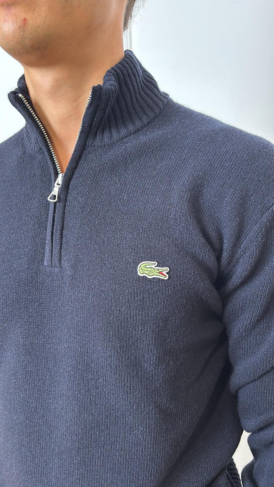 Maglia mezza zip Lacoste AH3052 166