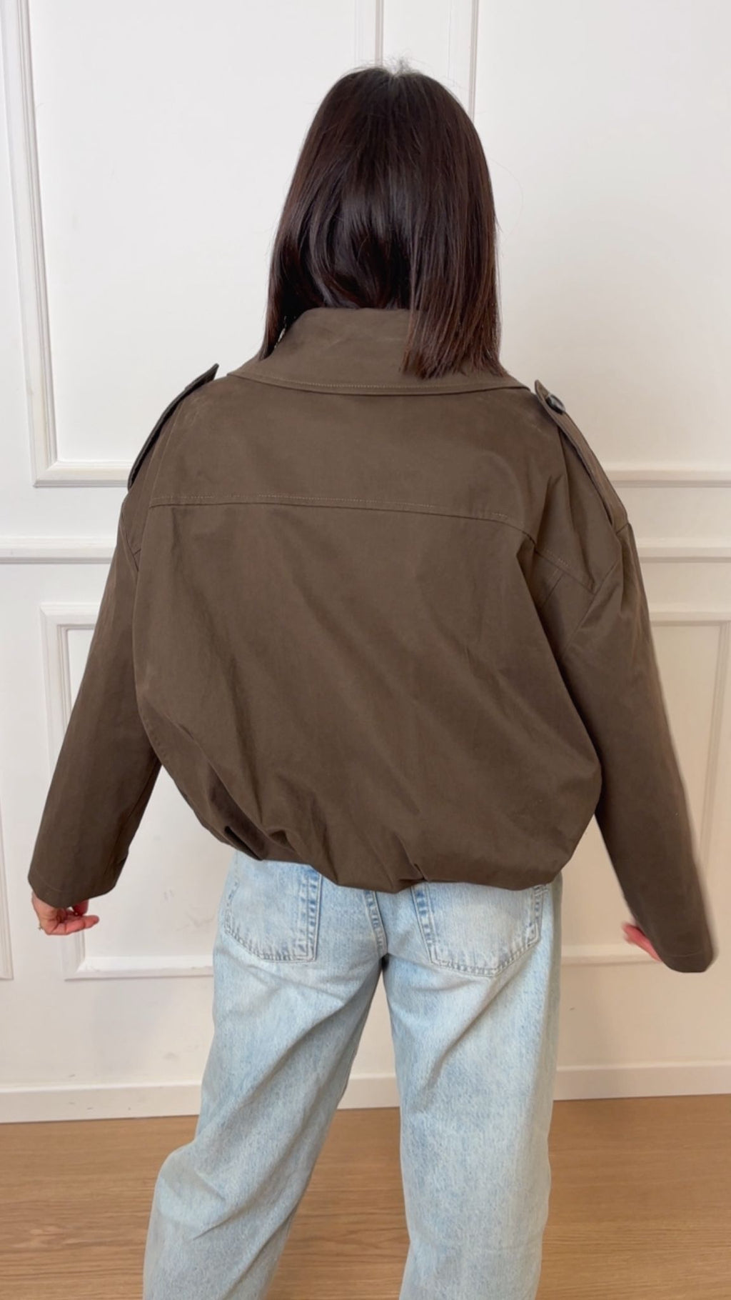 Giacca in cotone Tensione In CP82B