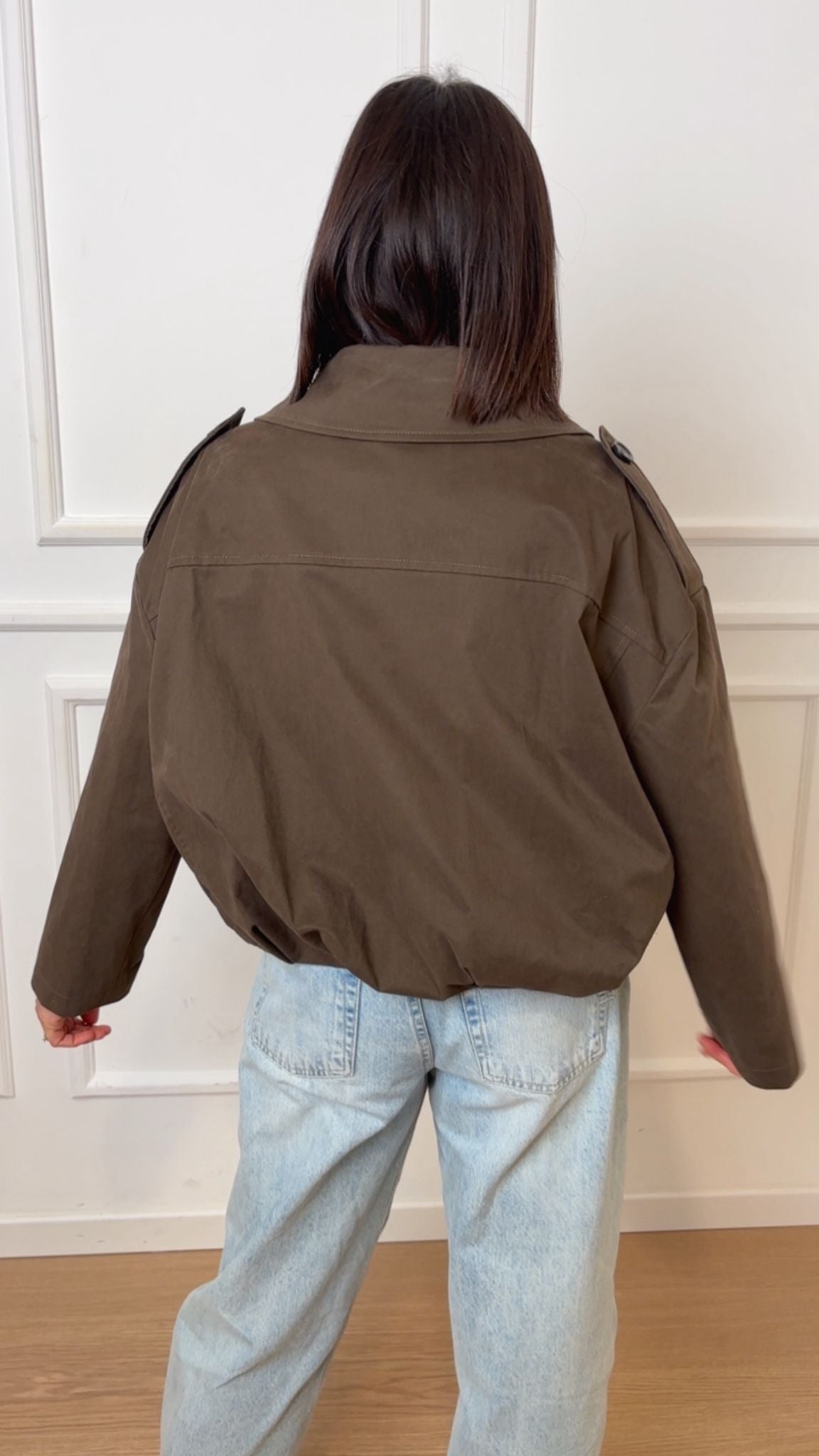 Giacca in cotone Tensione In CP82B