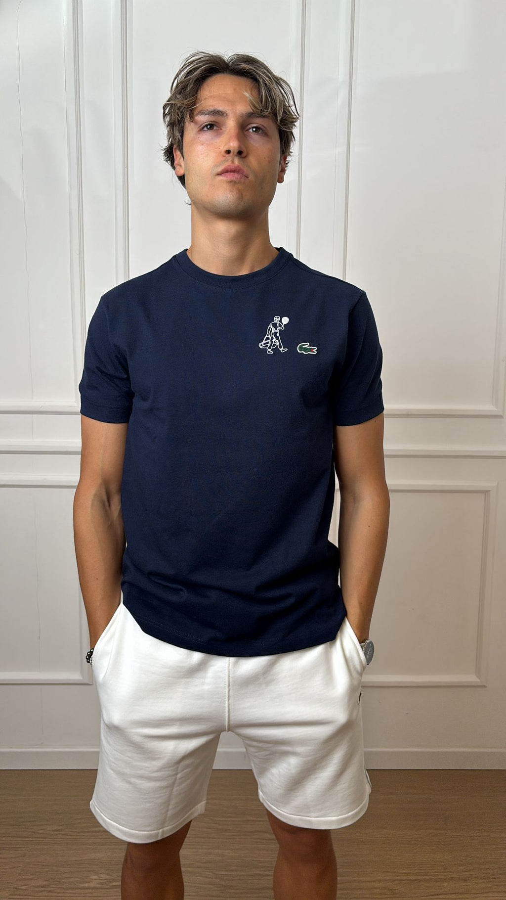 T-Shirt tennis Lacoste th0147 166