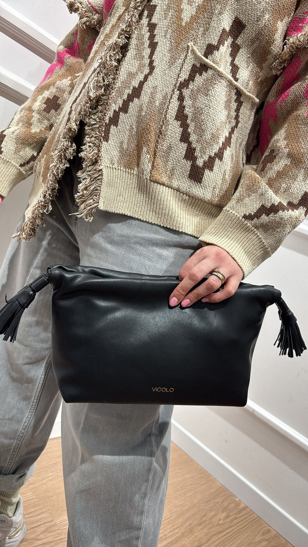 Borsa Tassel small bag Vicolo XAB0035