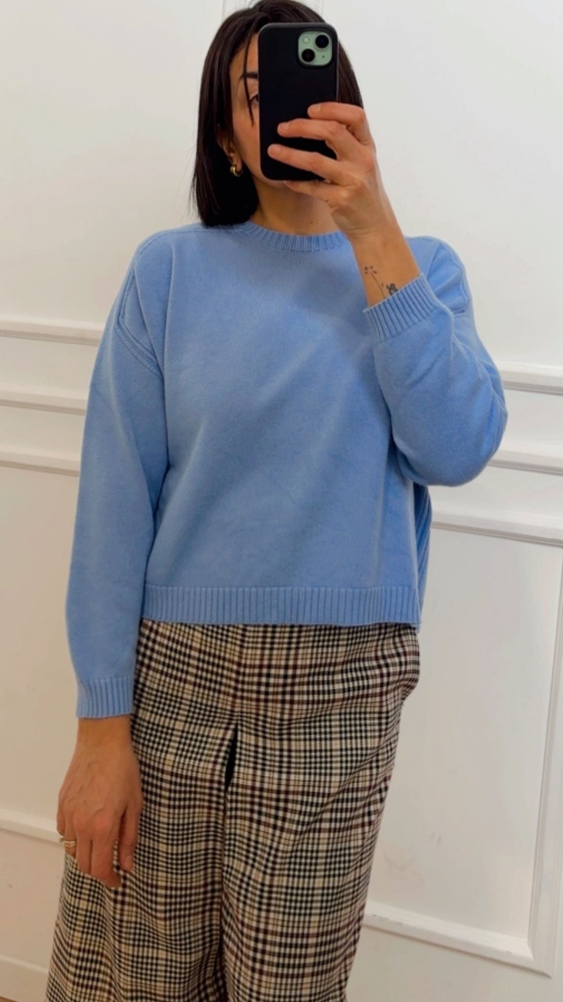 Pull girocollo in calda viscosa Vicolo 77062F