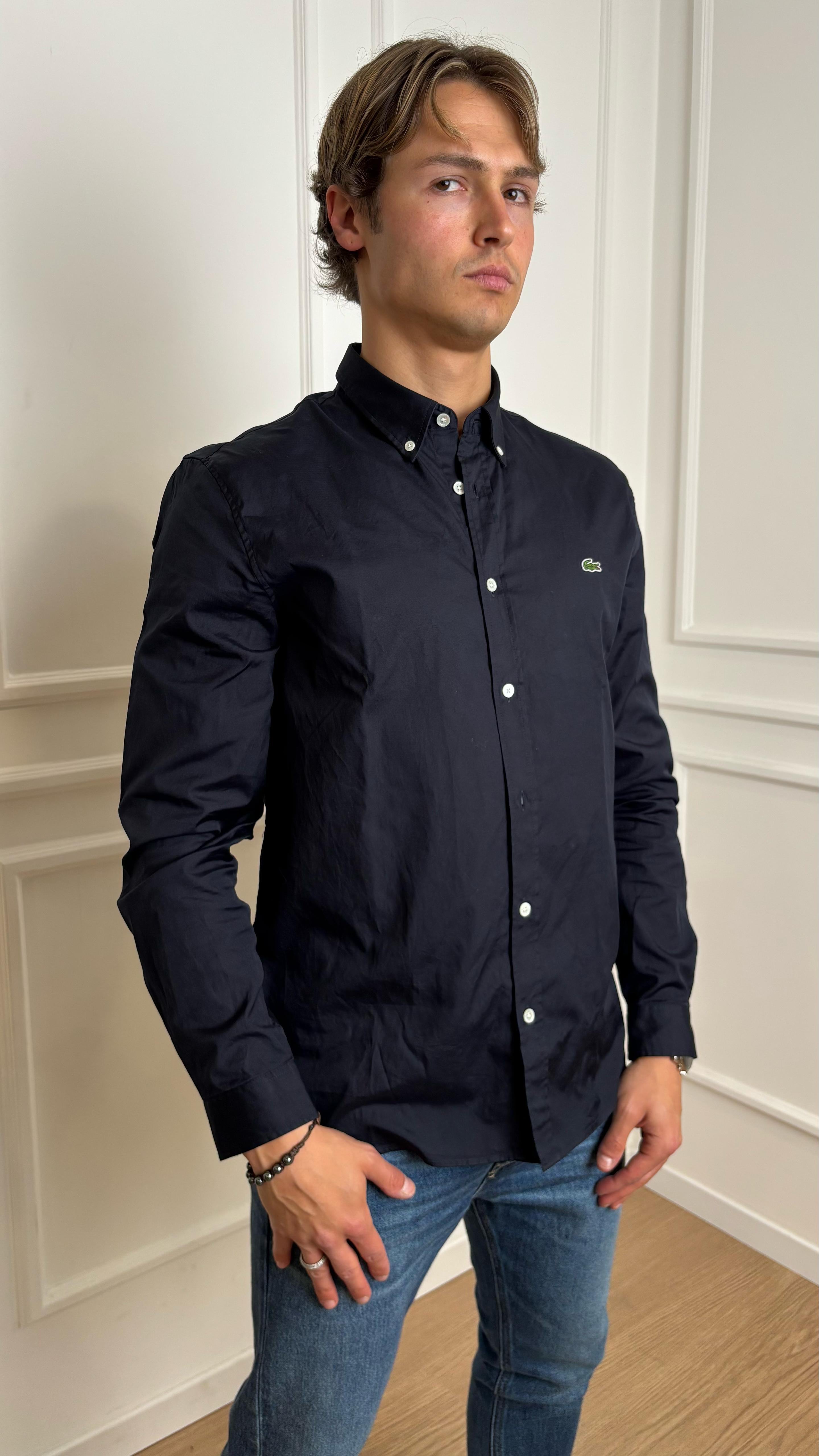 Camicia in cotone regular fit Lacoste CH2933 00 HDE