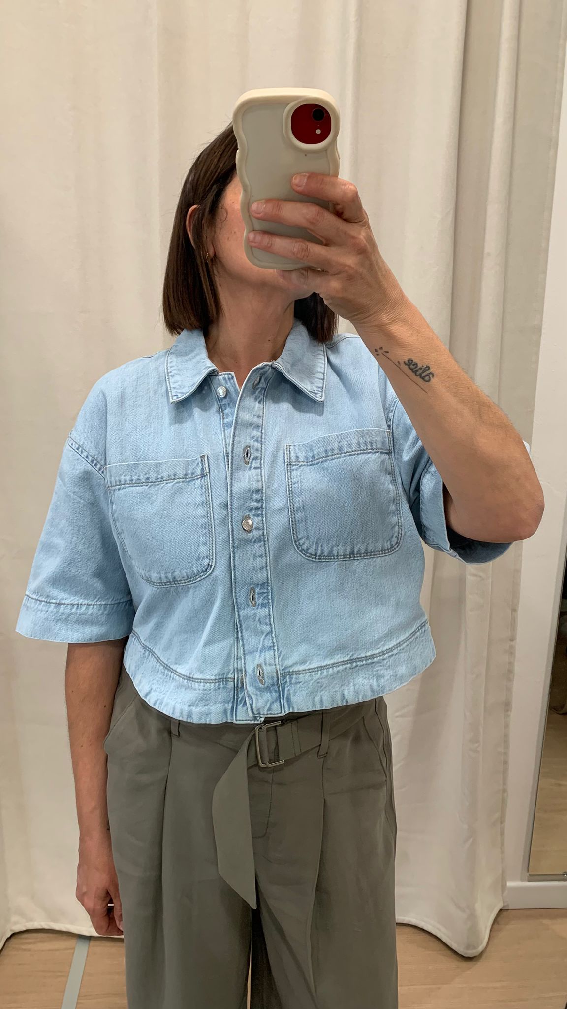 Camicia in jeans Only Cleo