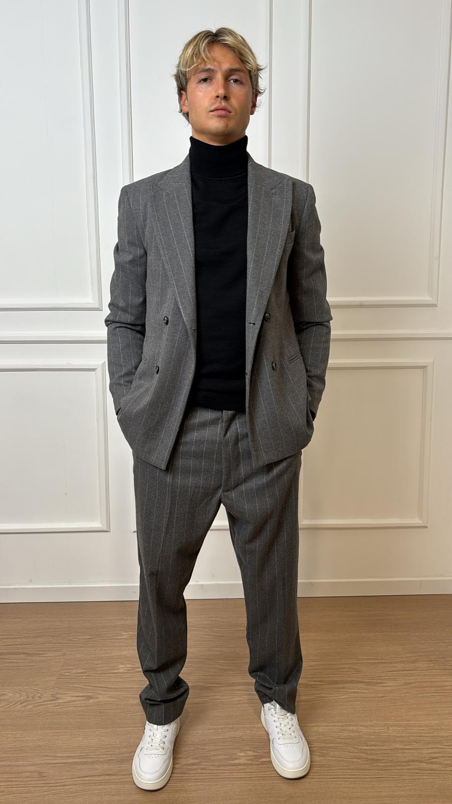 Pantalone gessato Imperial P5441P479R