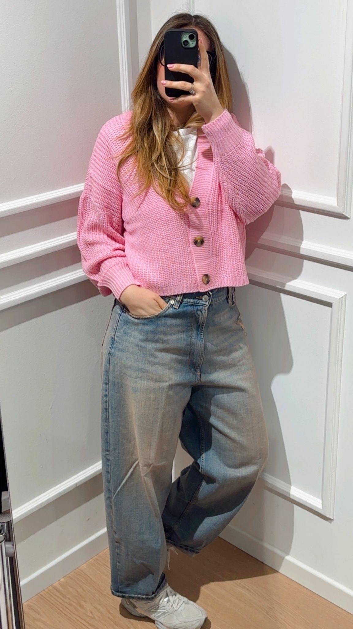 Pull bottoni carol Only 15211521 crema