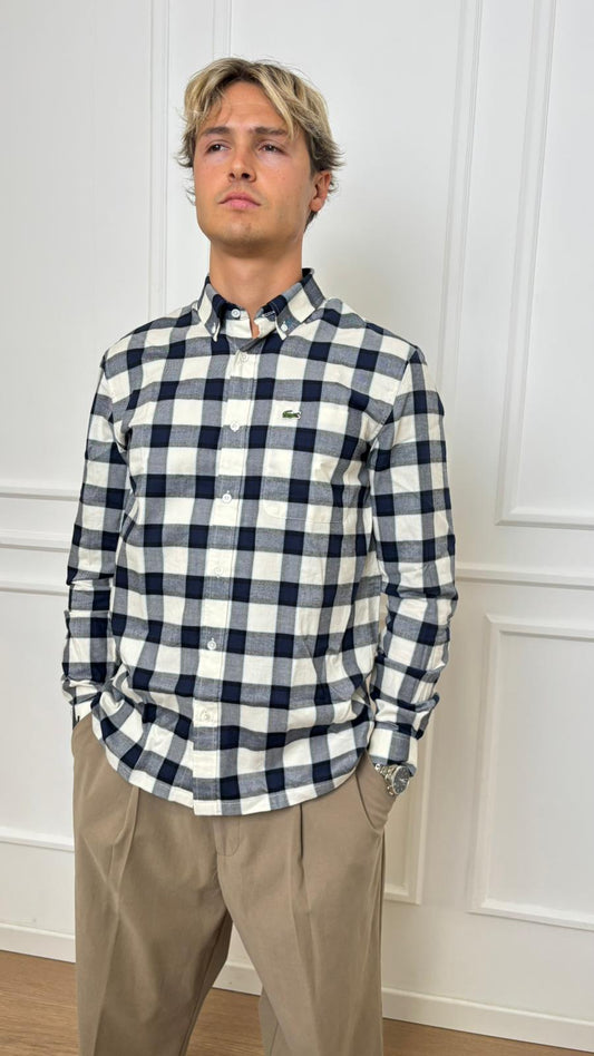 Camicia in flanella Lacoste CH5097 BIR
