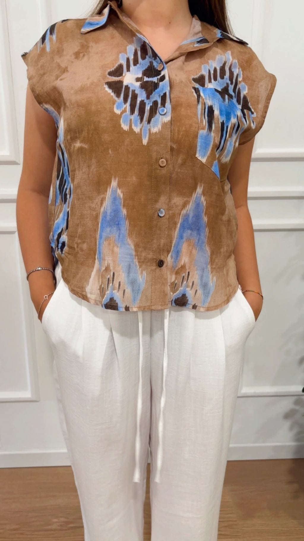 Blusa fantasia Tensione In S26CJ55
