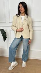 Blazer corto strass Vicolo TD0437