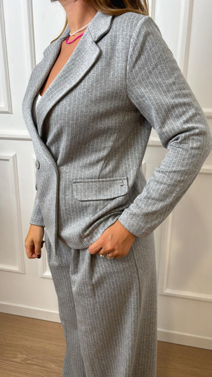 Blazer Eco Jacquard doppiopetto Ragno DR48G6 135 Melange