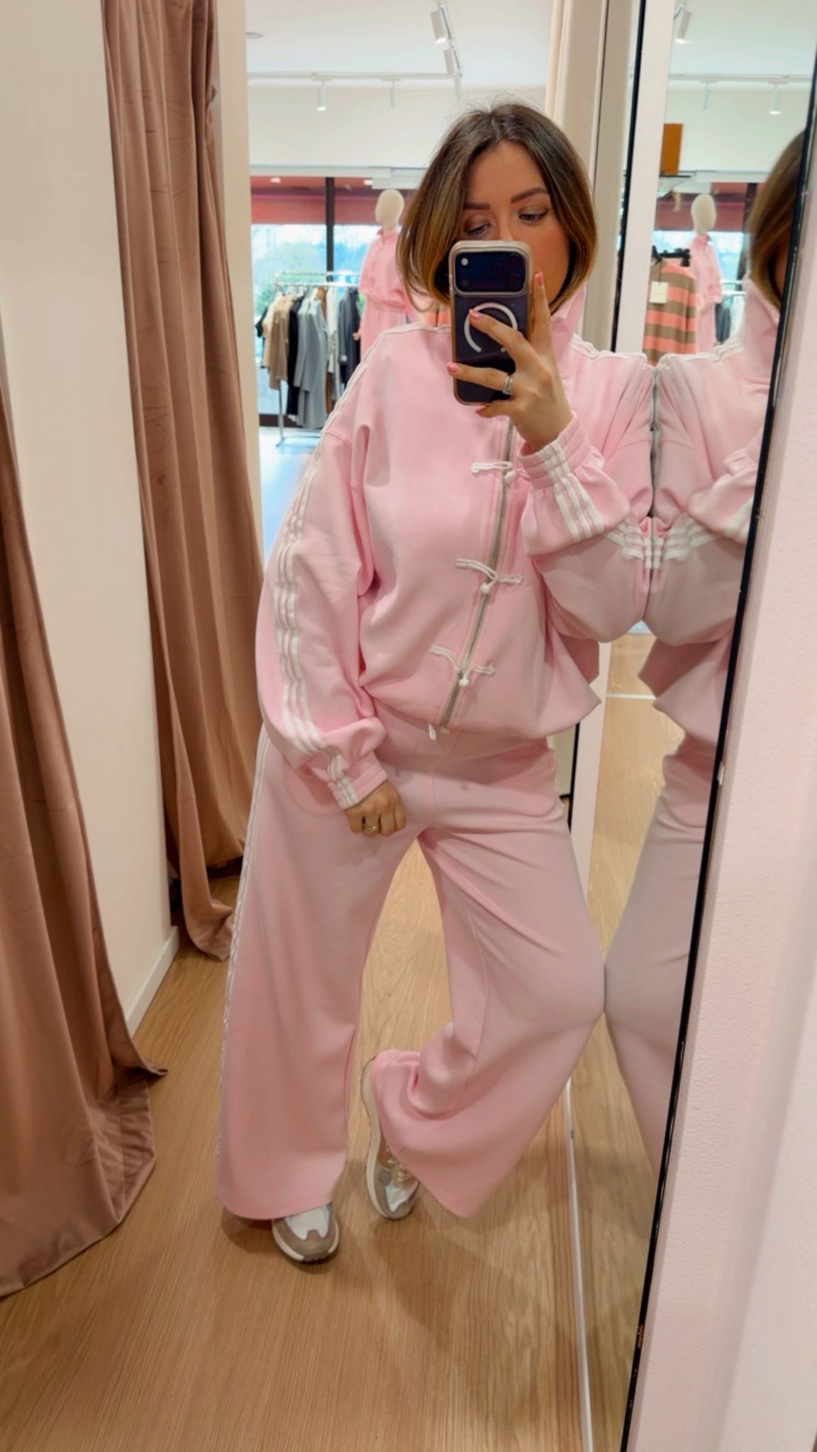 Pantalone stile adidas 26P3995 Tensione In